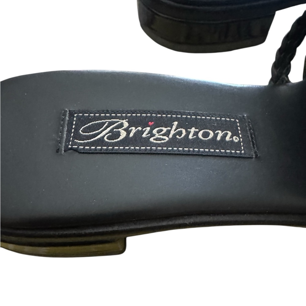BRIGHTON Opera Black Women's Sandals - Picture 7 of 9
